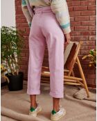 Pantalon Poeme rose