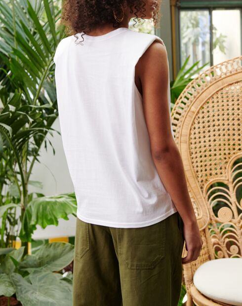 T-shirt bianca Tabata