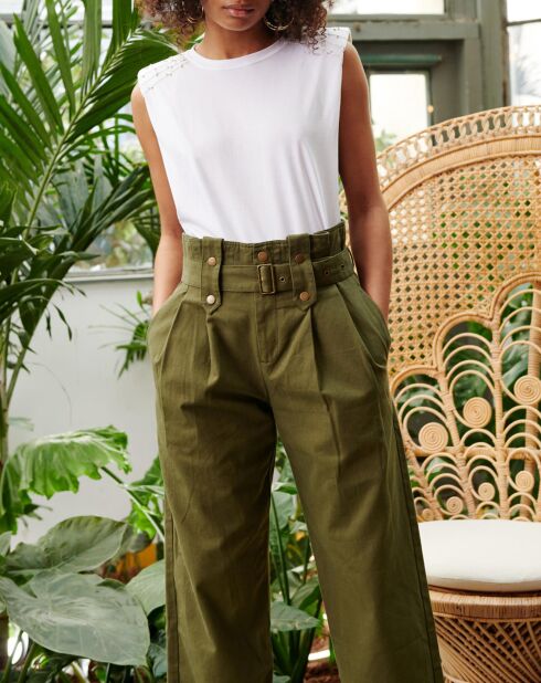 T-shirt bianca Tabata