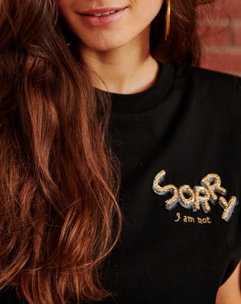 T-Shirt Taza noir