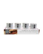 6 Gobelets expresso Au Grès du temps gris/vert - 10 cl