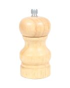 Macinapepe e sale piccolo in legno marrone/grigio - 4,9x10 cm