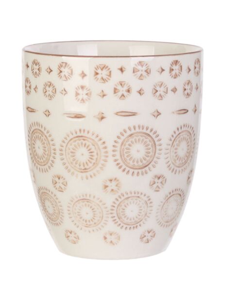 Coffret 4 tasses Mirage multicolores - 25 cl