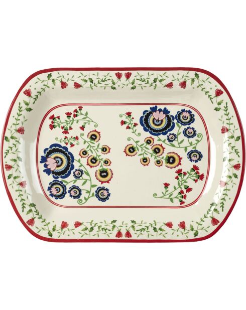 Plat de service Dolce Vita multicolore - 35.5x25.5x3.7 cm