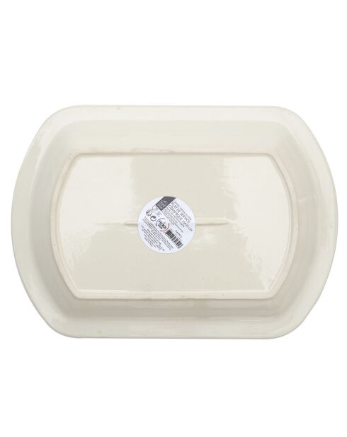Plat de service Dolce Vita multicolore - 35.5x25.5x3.7 cm