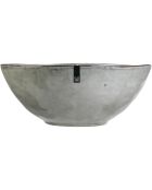 Saladier Au Grès du temps gris - 28x28x11 cm