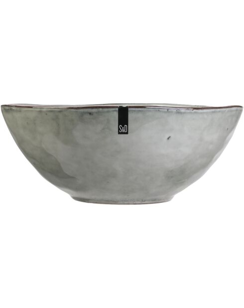 Saladier Au Grès du temps gris - 28x28x11 cm