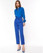 Pantalon Inès bleu