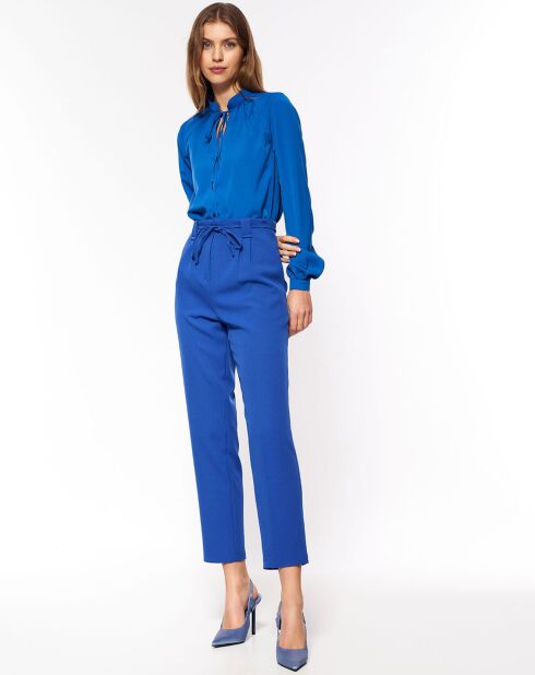Pantalon Inès bleu