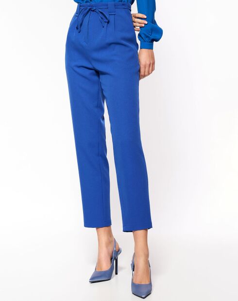 Pantalon Inès bleu