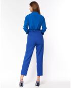 Pantalon Inès bleu