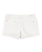 Short en jean Foxtail blanc