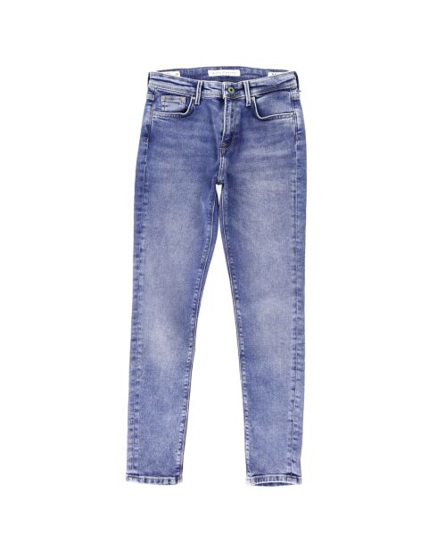Jean taille haute pixlette high bleu