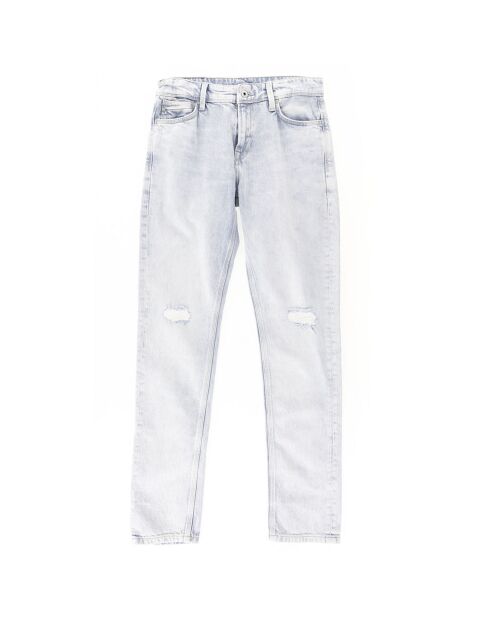 Jean Nickels en Toile de coton bleu