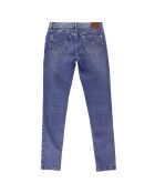 Jean Pixlette skinny en toile de coton bleu