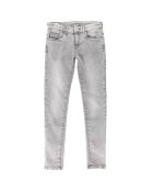 Jean Pixlette Skinny Fit délavé gris