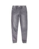 Jean Sprinter en Coton resserré bas gris