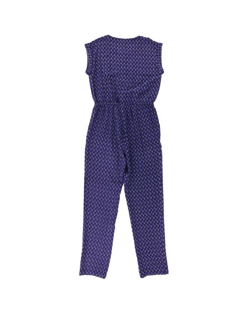 Combinaison Adara à motifs bleu foncé
