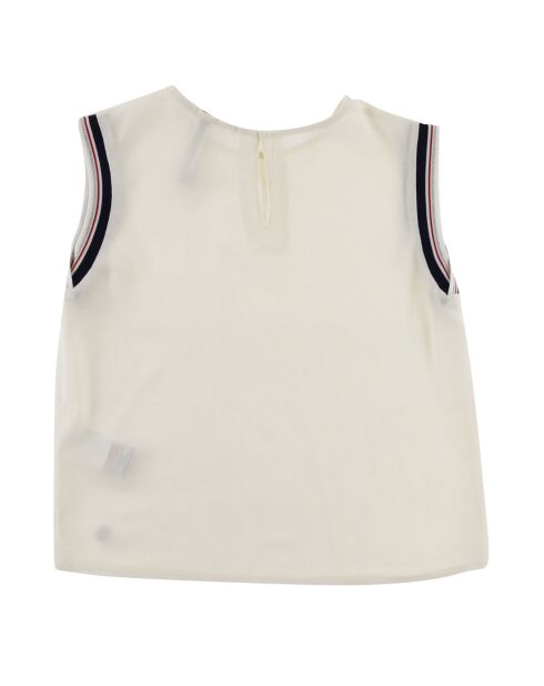 T-Shirt Anna détail lurex blanc