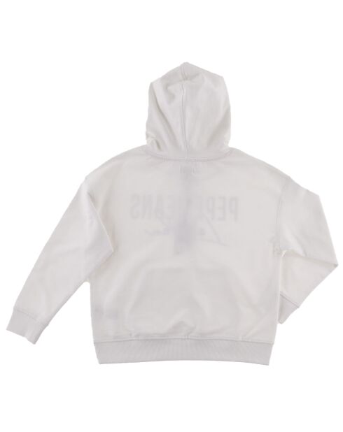 Sweat Ruth à capuche logo blanc