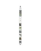 Barre déco de table ajustable blanche - 250x90 cm