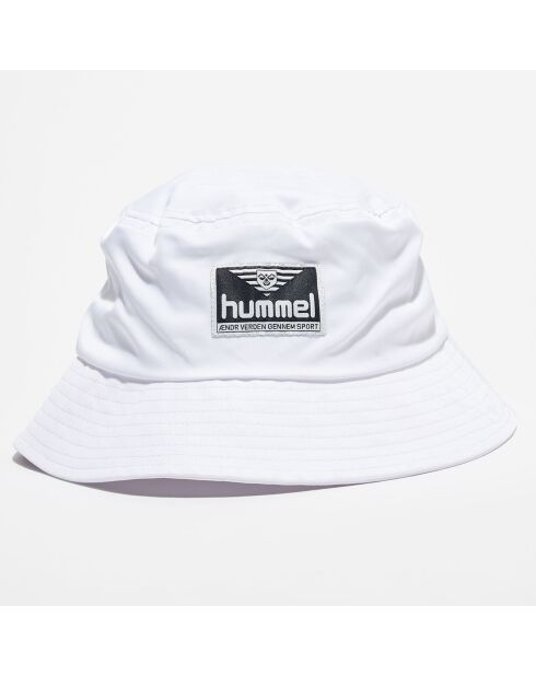 Bob uni en à logo badge blanc