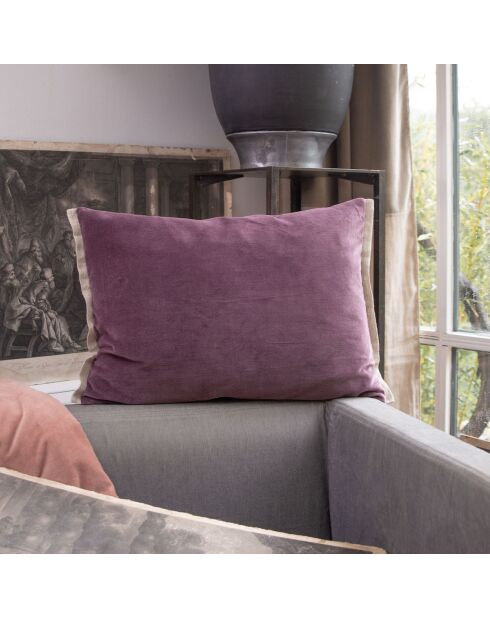 Funda de cojín Medicis morada - 40x55 cm