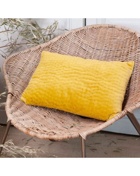 Kissenhülle Yellow Wave, 30 x 45 cm