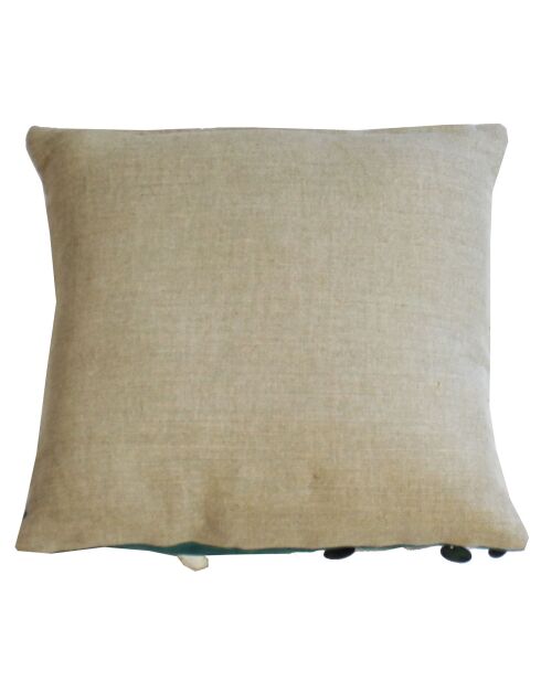 Funda de cojín Gipsy Tie & Dye azul - 40x40 cm