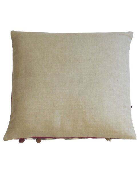 Gipsy Tie & Dye frambozenroze kussenhoes - 40x40 cm