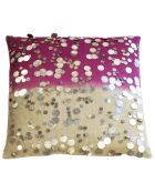 Gipsy Tie & Dye Kissenbezug, himbeerrosa, 40 x 40 cm