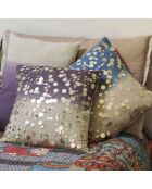 Tie & Dye Gipsy Kissenbezug, 40 x 40 cm, Violett