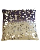 Tie & Dye Gipsy Kissenbezug, 40 x 40 cm, Violett