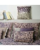 Tie & Dye Gipsy Kissenbezug, 40 x 40 cm, Violett