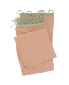 Rideau Wavy terracotta - 140x300 cm