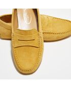 Mocassins en Velours de Cuir Miss Daim  jaunes