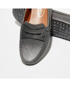 Mocassins en Cuir Miss gris