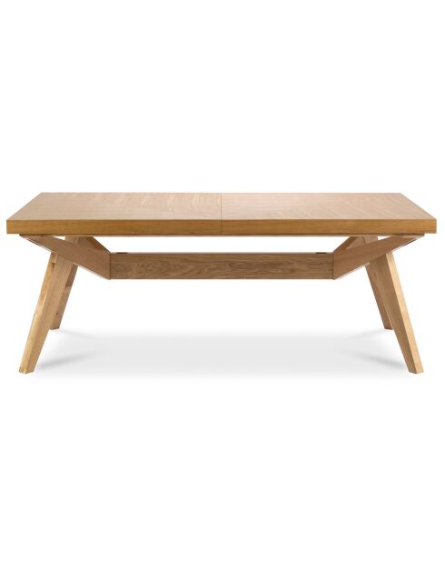 Table extensible Frida beige - 200/300x100x76 cm