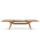 Table extensible Frida beige - 200/300x100x76 cm