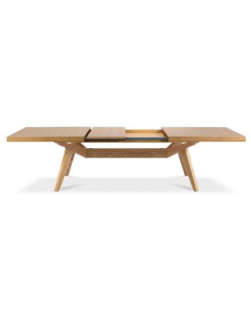 Table extensible Frida beige - 200/300x100x76 cm