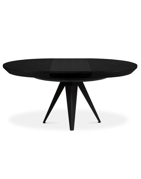Table extensible Magnus noire - 120/220x120x76 cm