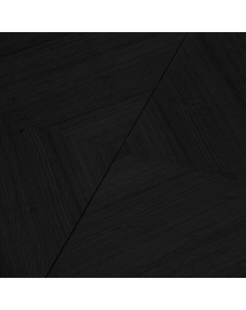 Table extensible Magnus noire - 120/220x120x76 cm