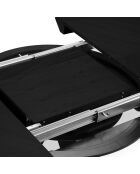 Table extensible Magnus noire - 120/220x120x76 cm