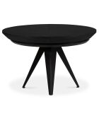 Table extensible Magnus noire - 120/220x120x76 cm