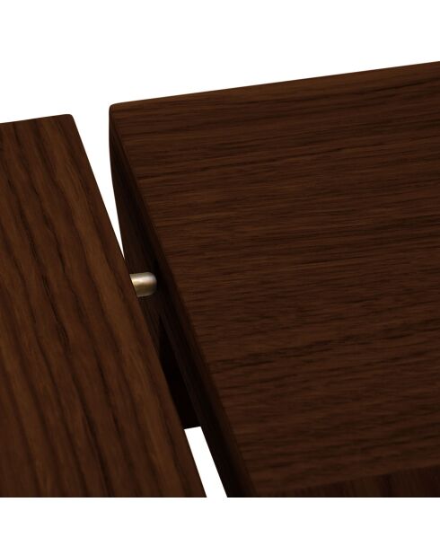 Table extensible Sky marron - 180/280x100x76 cm