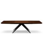 Table extensible Sky marron - 180/280x100x76 cm