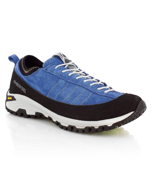 Chaussures Outdoor en Velours de Cuir Marley bleues