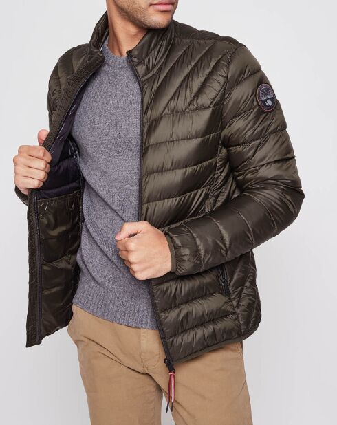 Doudoune manches longues Aerons vert forêt