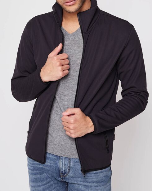 Sweat zippé Baunt noir