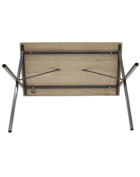 Bureau Brice gris - 90x50x84 cm